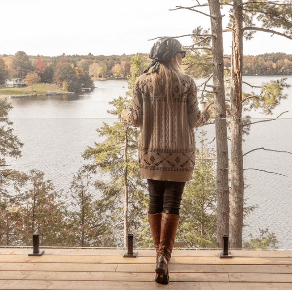 Canoe & Lake Traveler Knit Sweater