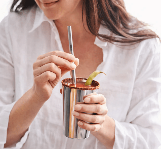 Dalcini Stainless Straw Set