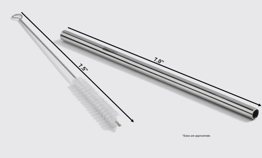 Dalcini Stainless Straw Set