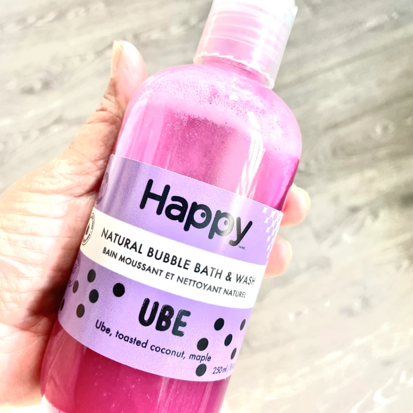 Happy Bubble Bath with Ube