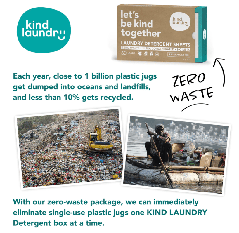 Kind Laundry Sheets Travel Pack (6 Loads)