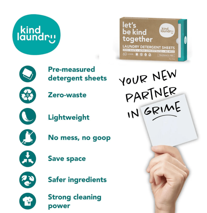 Kind Laundry Sheets (60 Loads)