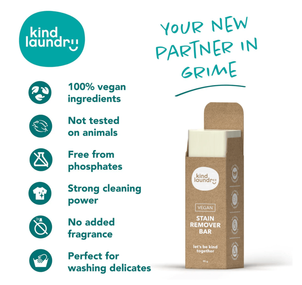Kind Laundry Vegan Stain Remover Bar