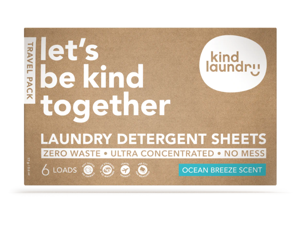 Kind Laundry Sheets Travel Pack (6 Loads)