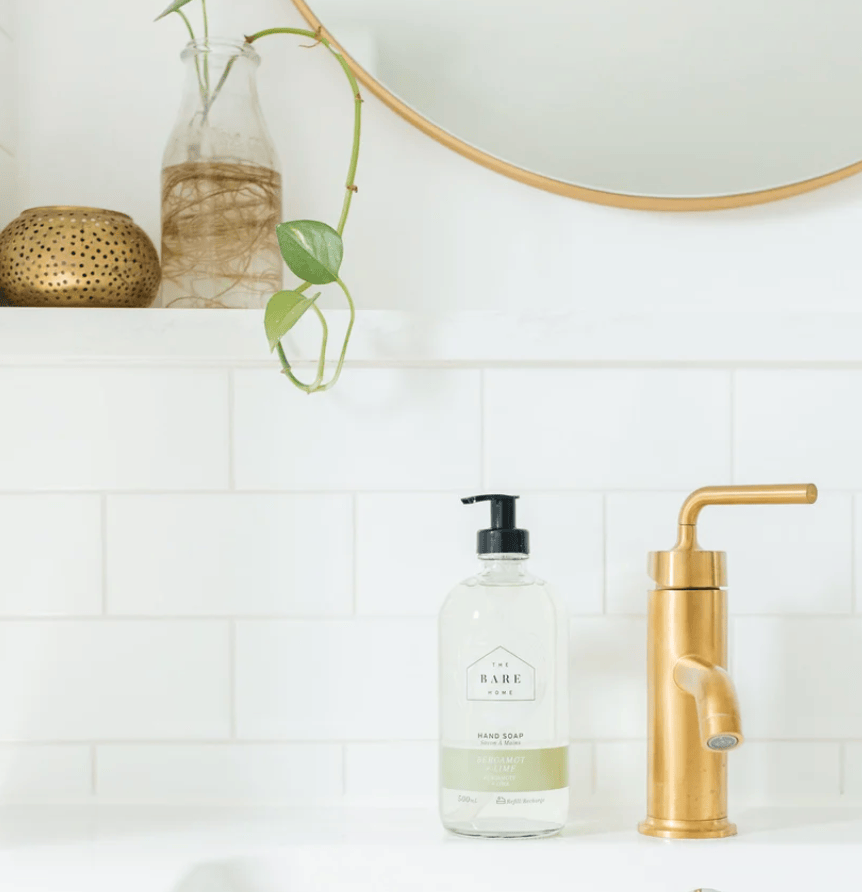 The Bare Home Handsoap - Bergamot Lime