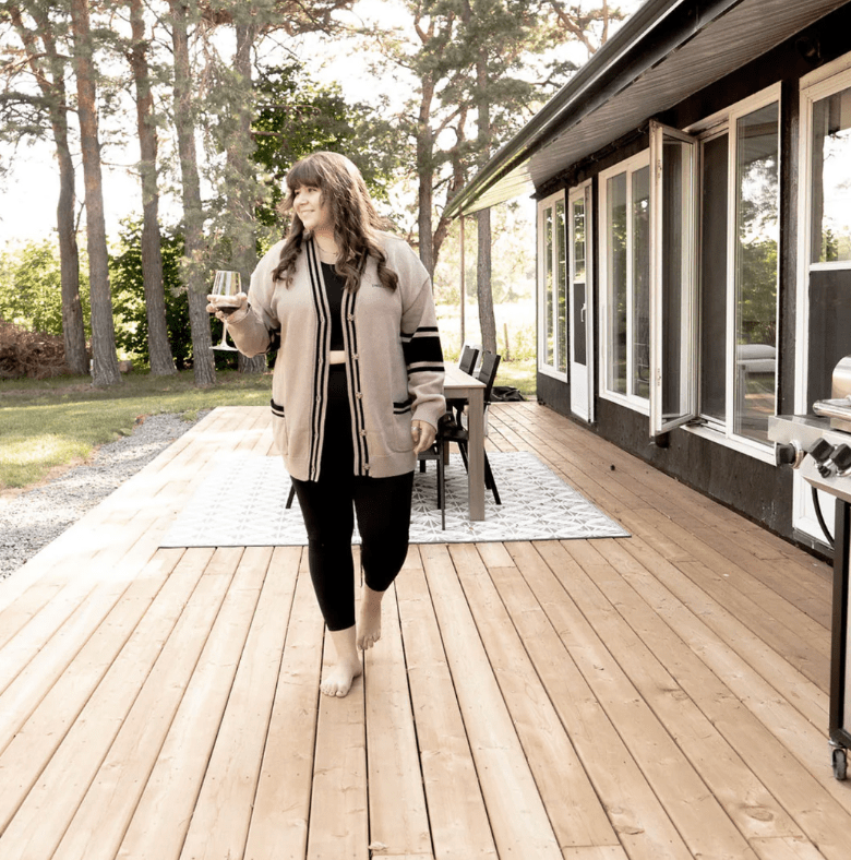 Canoe & Lake Southwest Dockside Knit Cardi (100% Cotton)