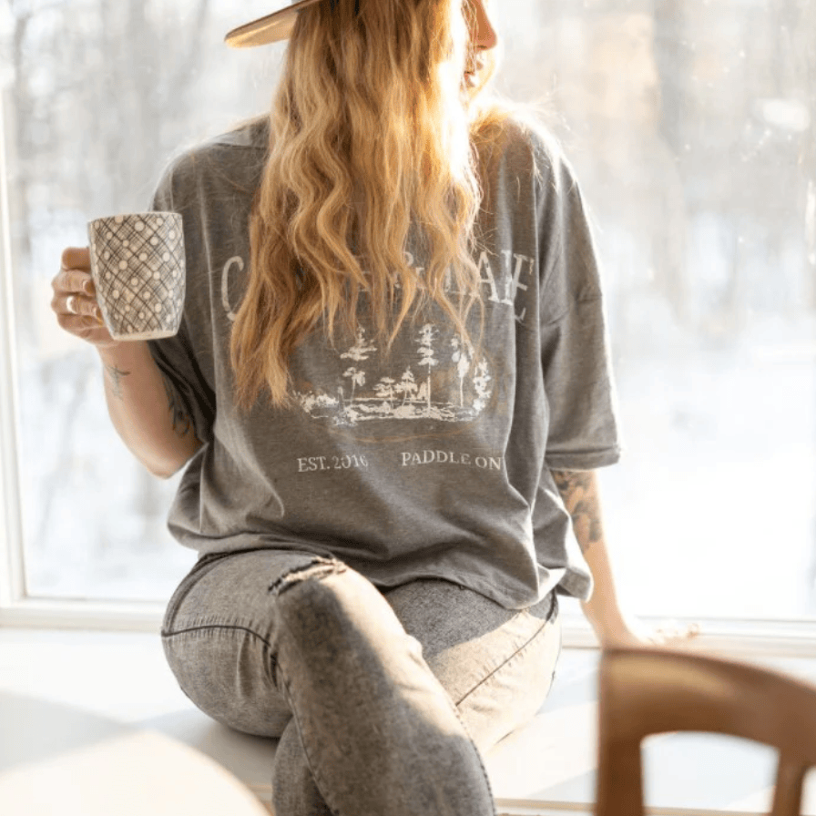 Canoe & Lake Weekender Boxy Tee