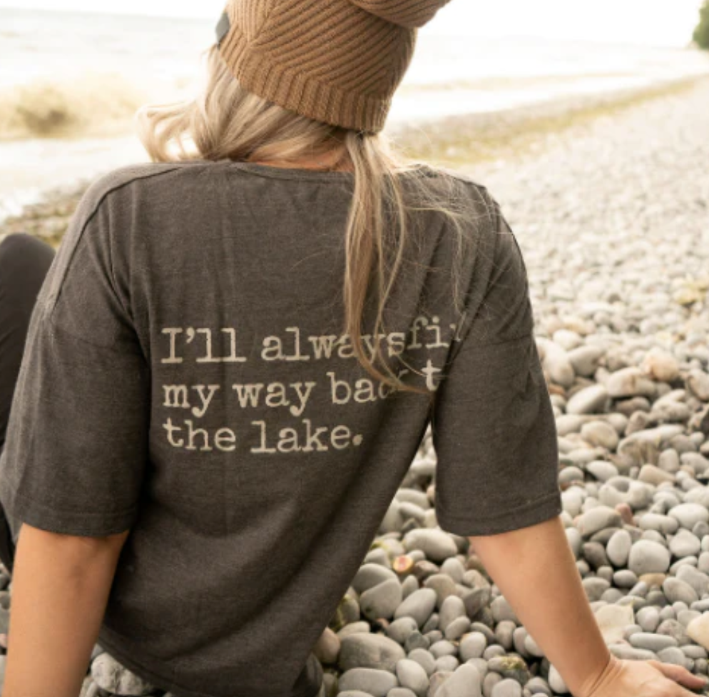Canoe & Lake Weekender Boxy Tee