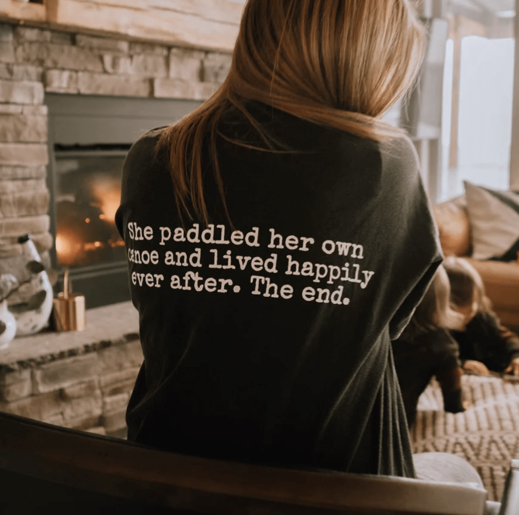 Canoe & Lake Mineral Wash Festival Tee