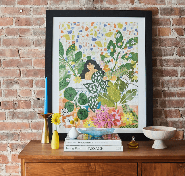 JIGGY Puzzles - Bathing With Flowers