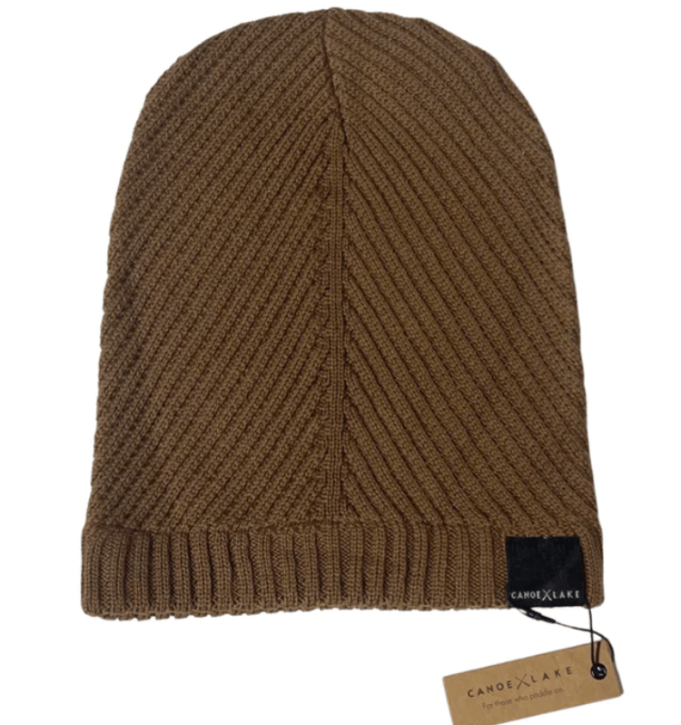 Canoe & Lake Portage Beanie (100% Merino Wool)
