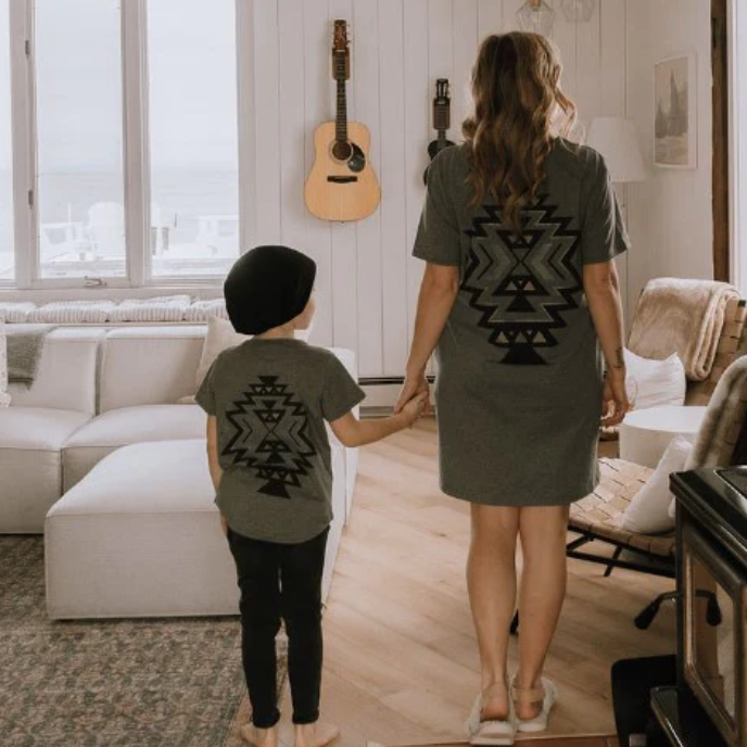 Canoe & Lake Camp Tee Dress