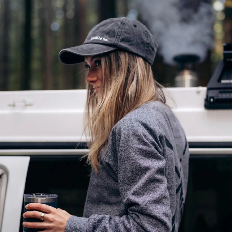 Canoe & Lake Mineral Wash Denim Hat