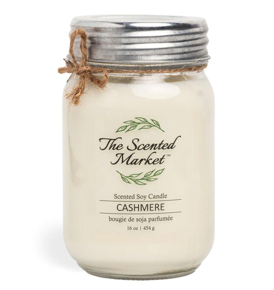 The Scented Market - CASHMERE Soy Wax Candle