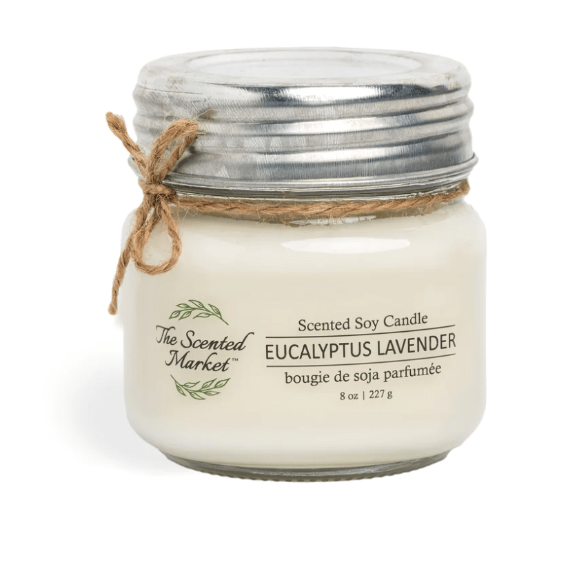 The Scented Market - EUCALYPTUS LAVENDER Soy Wax Candle