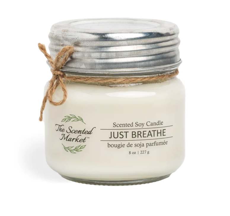The Scented Market - JUST BREATHE Soy Wax Candle