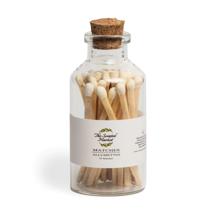 The Scented Market - MATCHES in Glass Jar