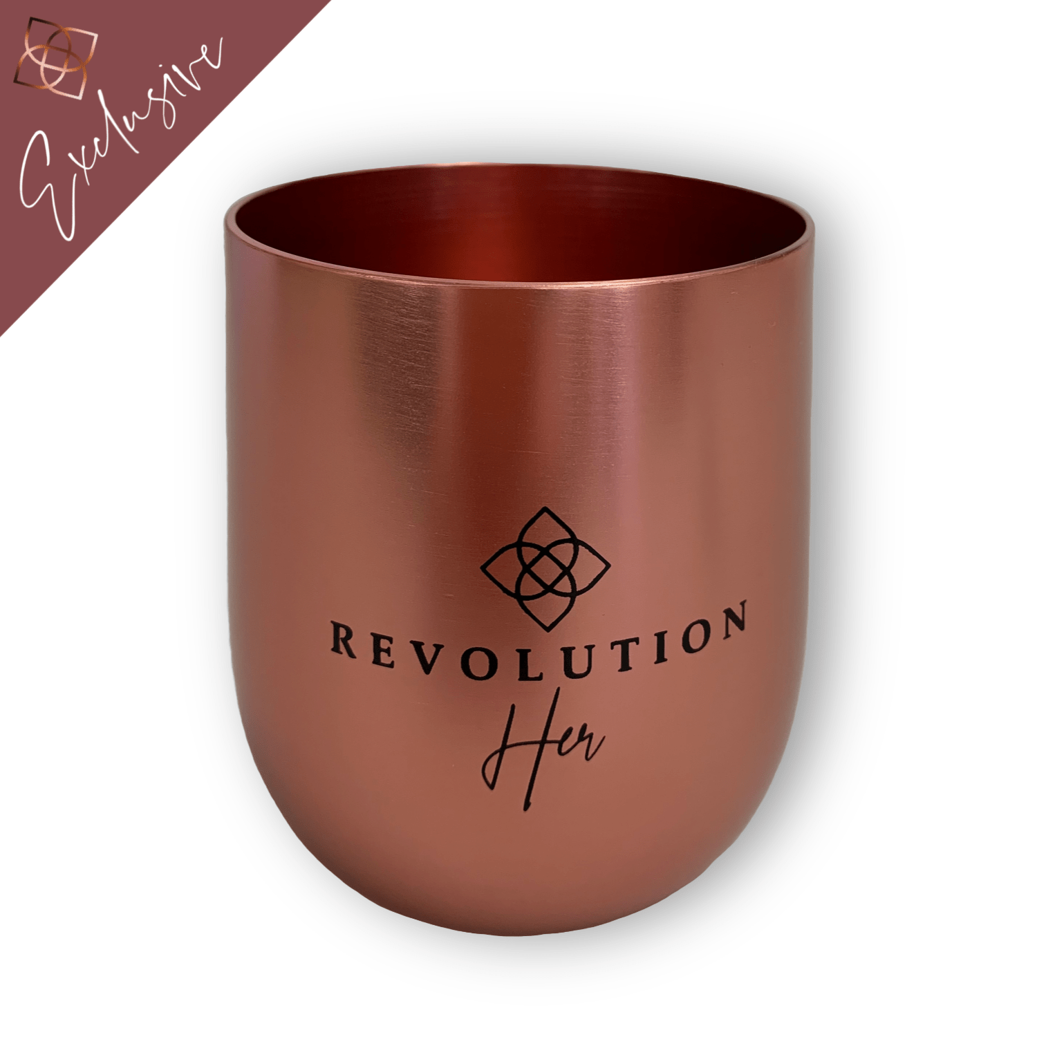 Stemless Copper Tumbler