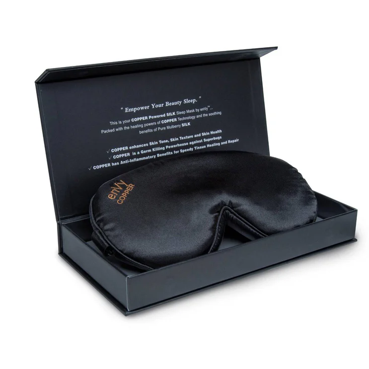 ENVY Silk Sleep Mask Infused with Copper & Hyla+
