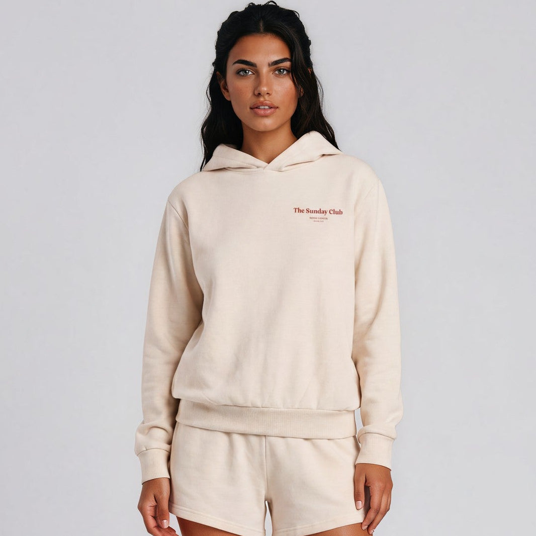Olive + Splash Sunday Club Collection - SUNDAY RUN CLUB Bamboo Hoodie