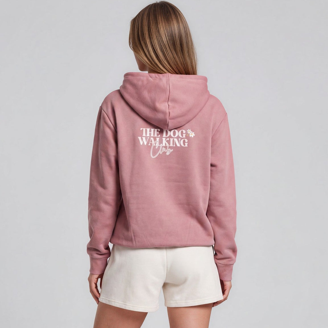 Olive + Splash Sunday Club Collection - DOG WALKING CLUB Bamboo Hoodie