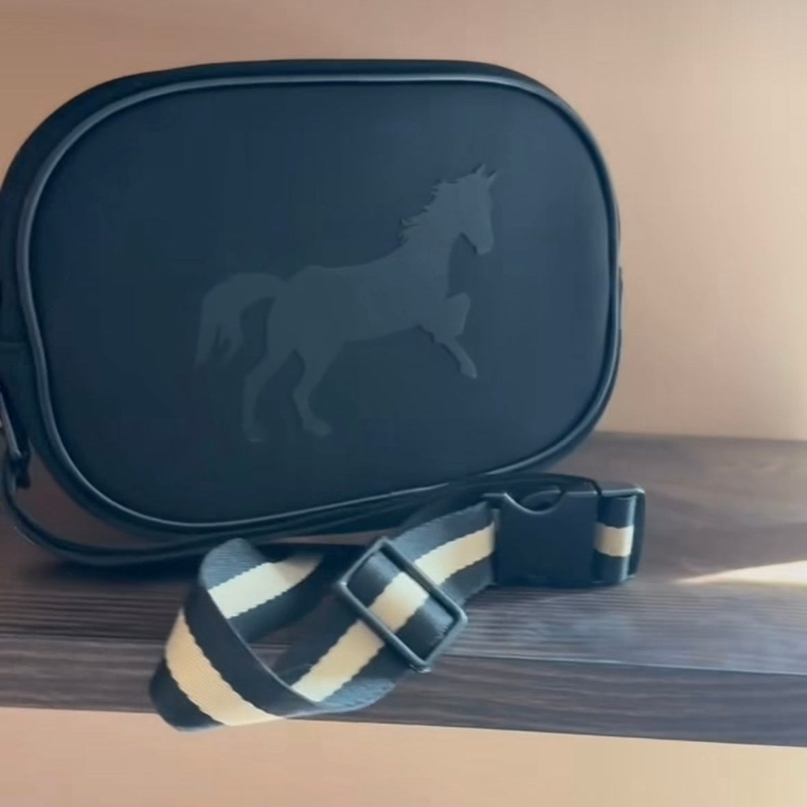 Oakbark & Chrome Performance Belt Bag