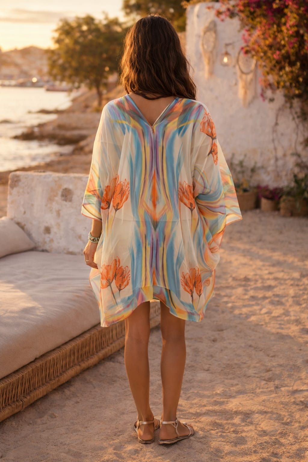 BAZ Kimono - Watercolour Floral