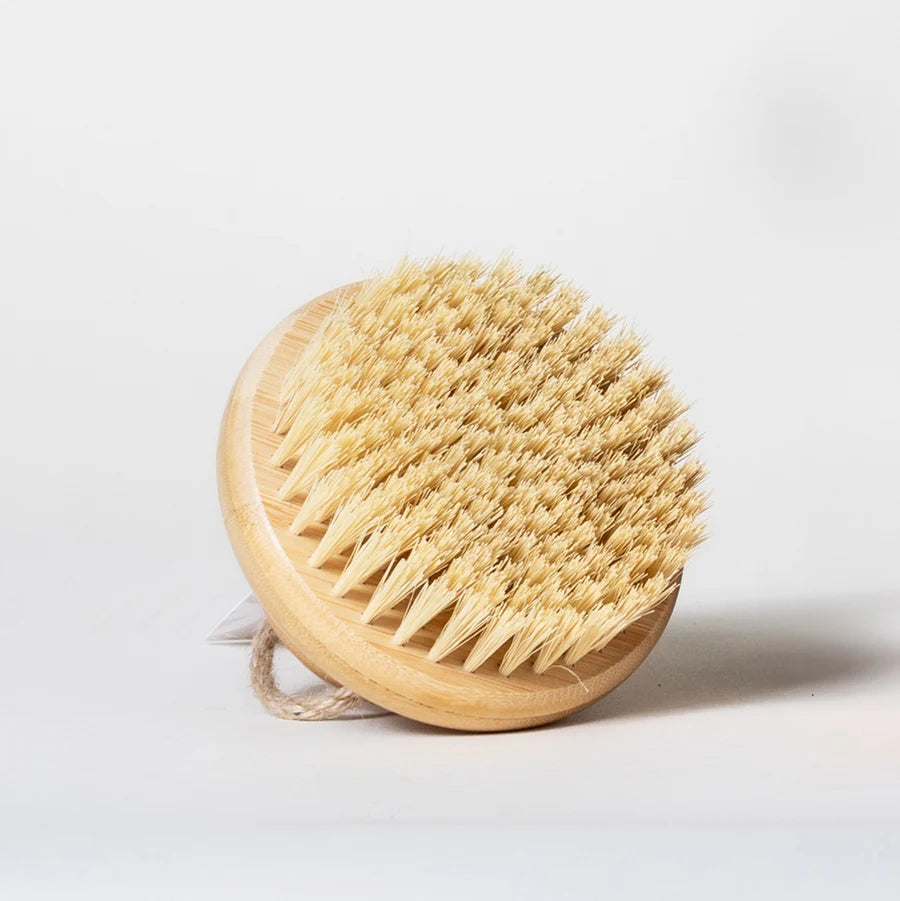 The Bare Home Bamboo Dry Body Brush