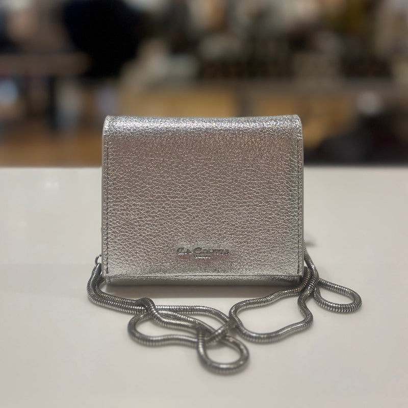 LA COUTTS "Kay" Mini Crossbody with Chain