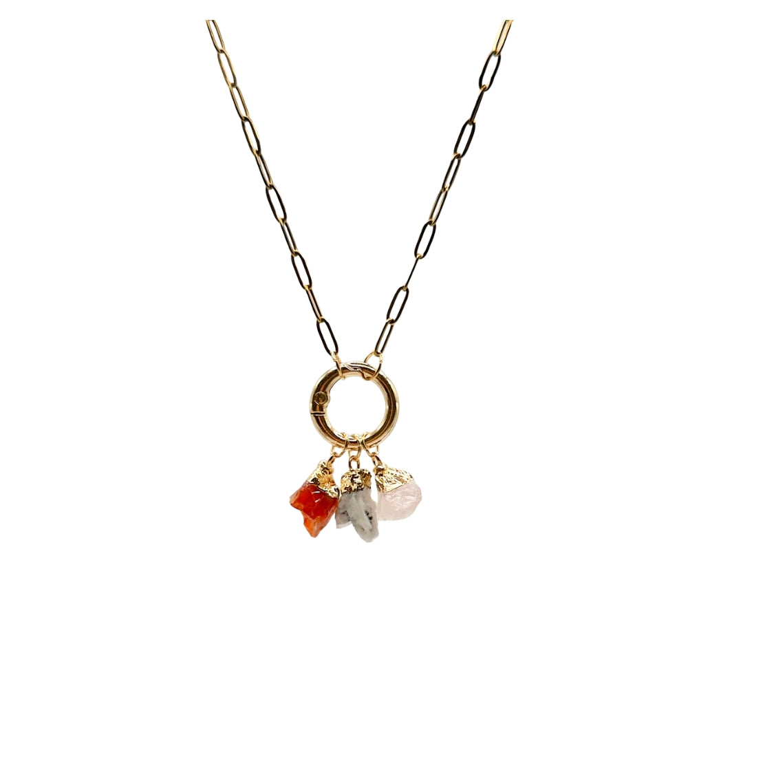 Mayuri's Beads - CANCER Trinity Birthstone Necklace
