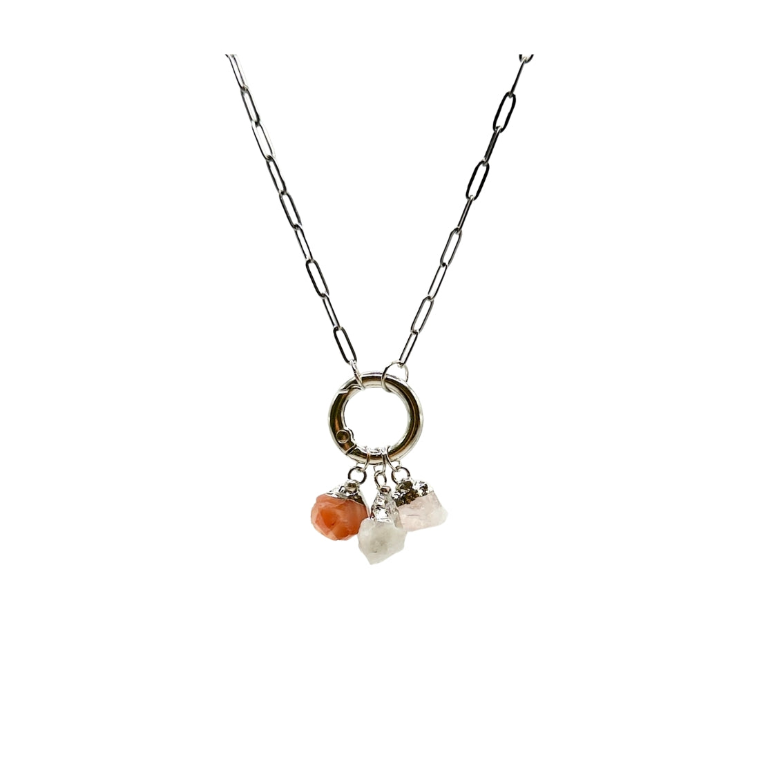 Mayuri's Beads - CANCER Trinity Birthstone Necklace