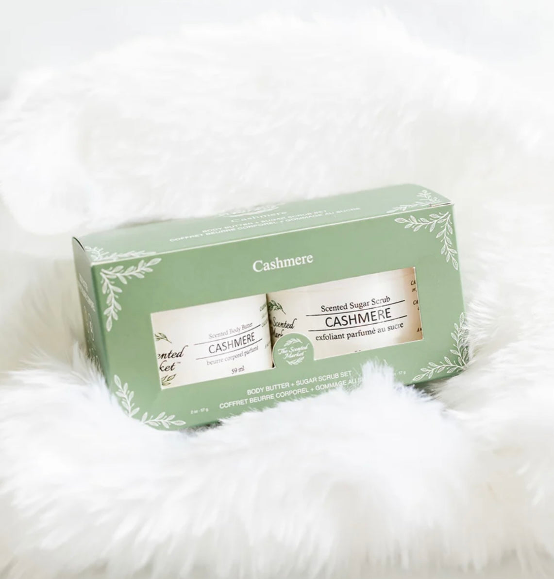 The Scented Market - Cashmere Body Butter / Scrub Gift Set