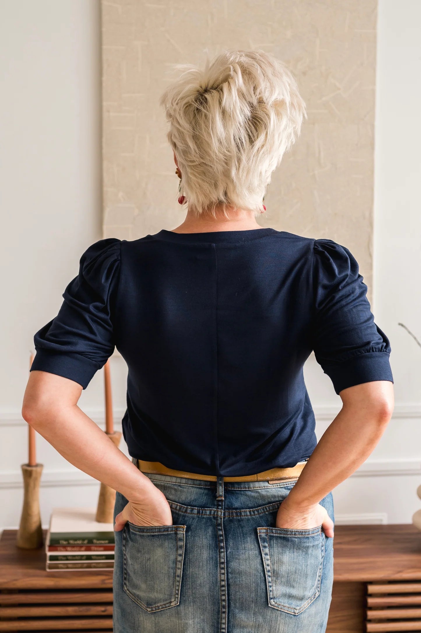 DOTTY Navy Darling Tee