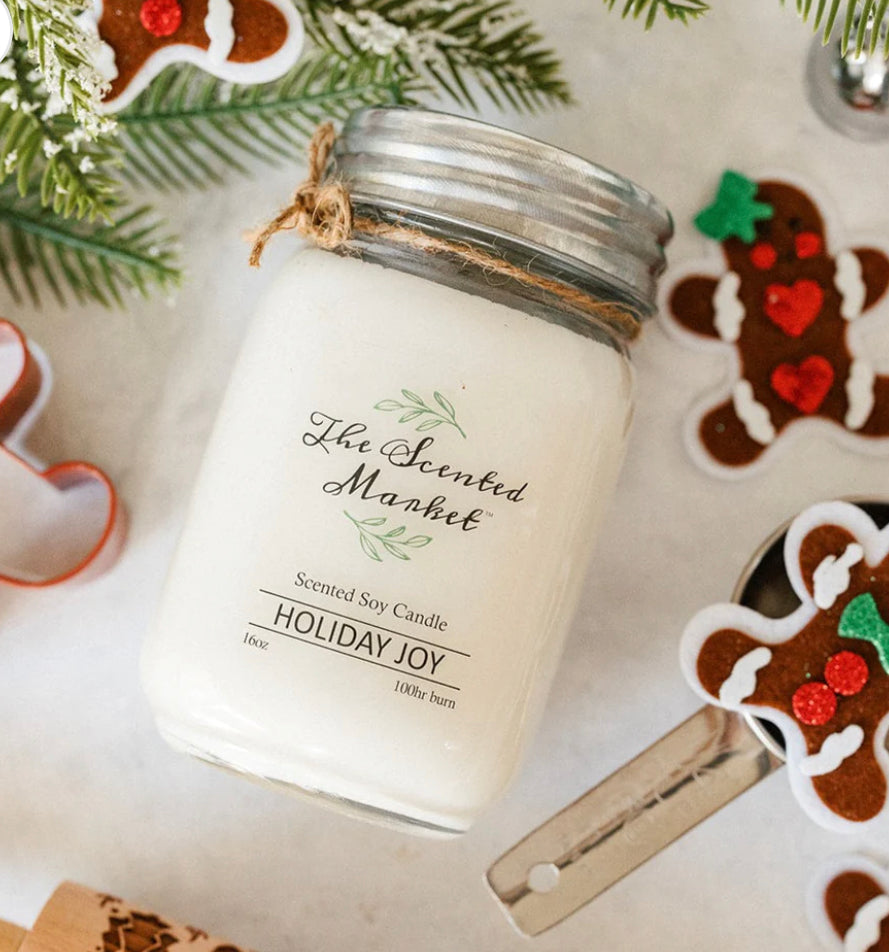 The Scented Market HOLIDAY JOY Soy Candle