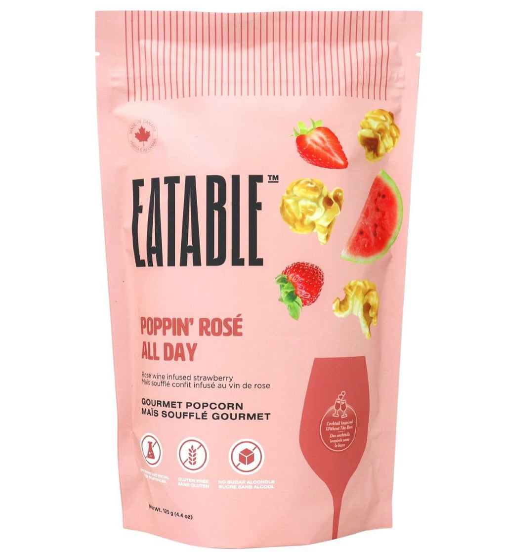 EATABLE Gourmet Popcorn - Poppin’ Rosé All Day