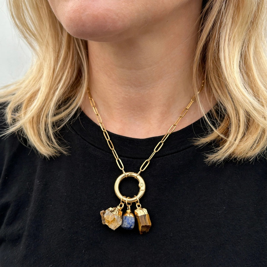 Mayuri's Beads - GEMINI Trinity Birthstone Necklace