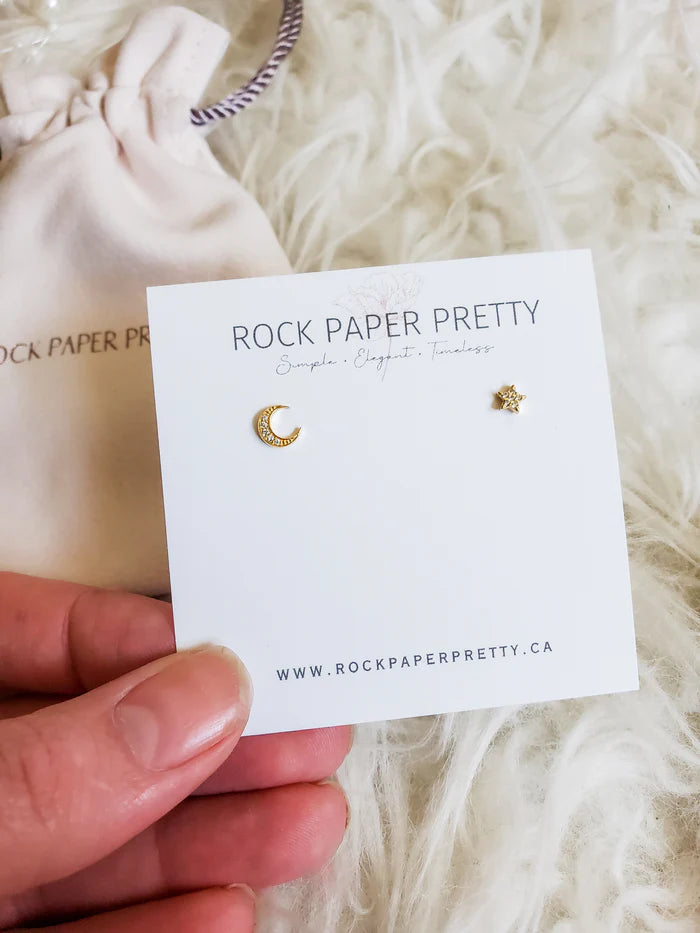 Rock Paper Pretty - North Sky Stud Earrings