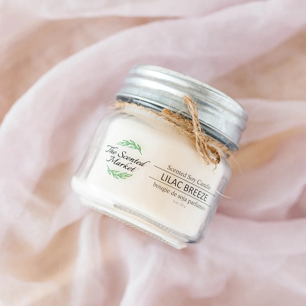 The Scented Market - Lilac Breeze Soy Wax Candle