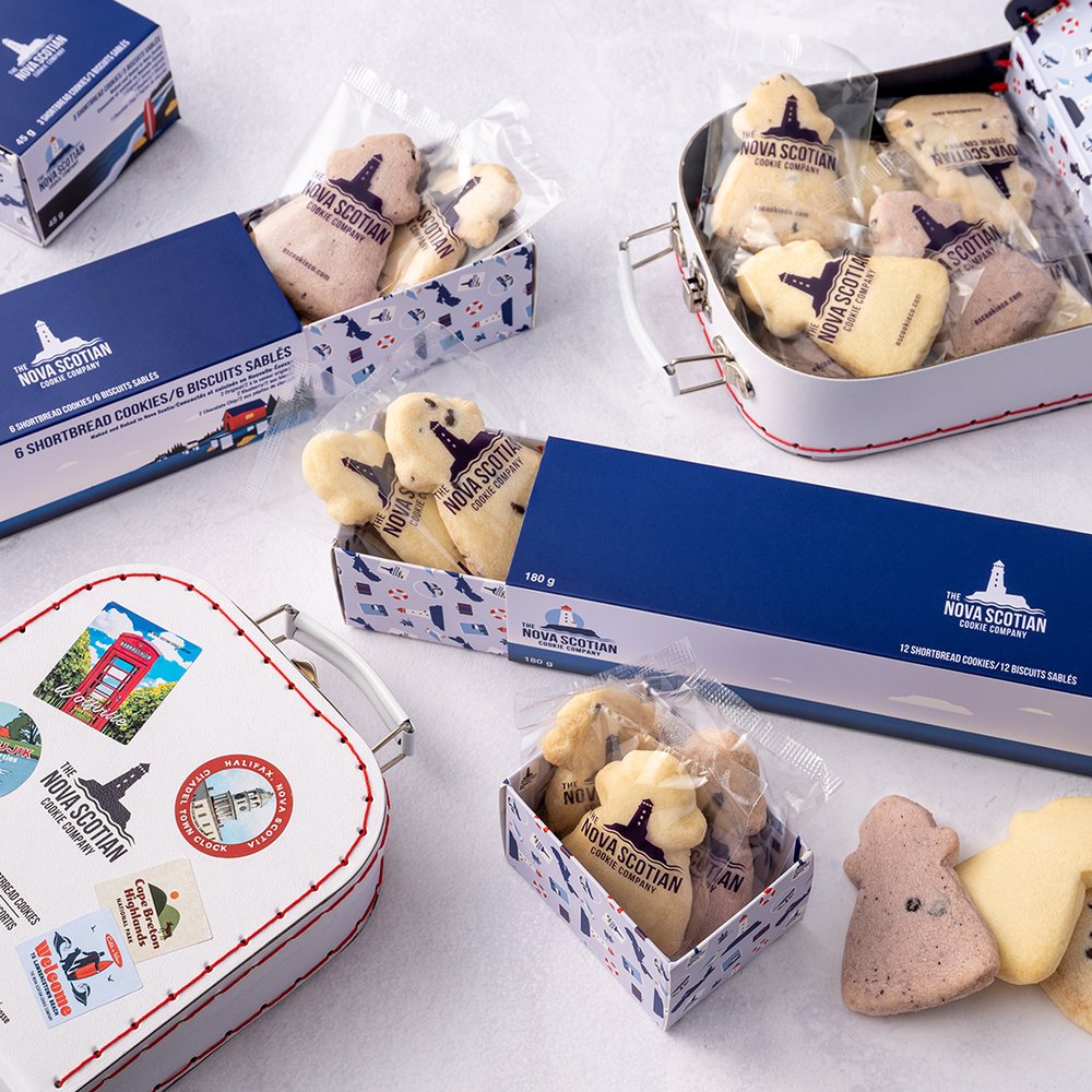 The Nova Scotian Cookie Co - 3 Pack Cookie Box