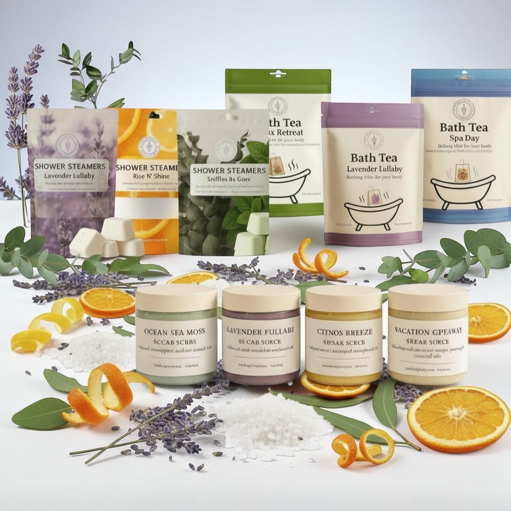 Lavender & Water Shower Steamers - Sniffles Be Gone