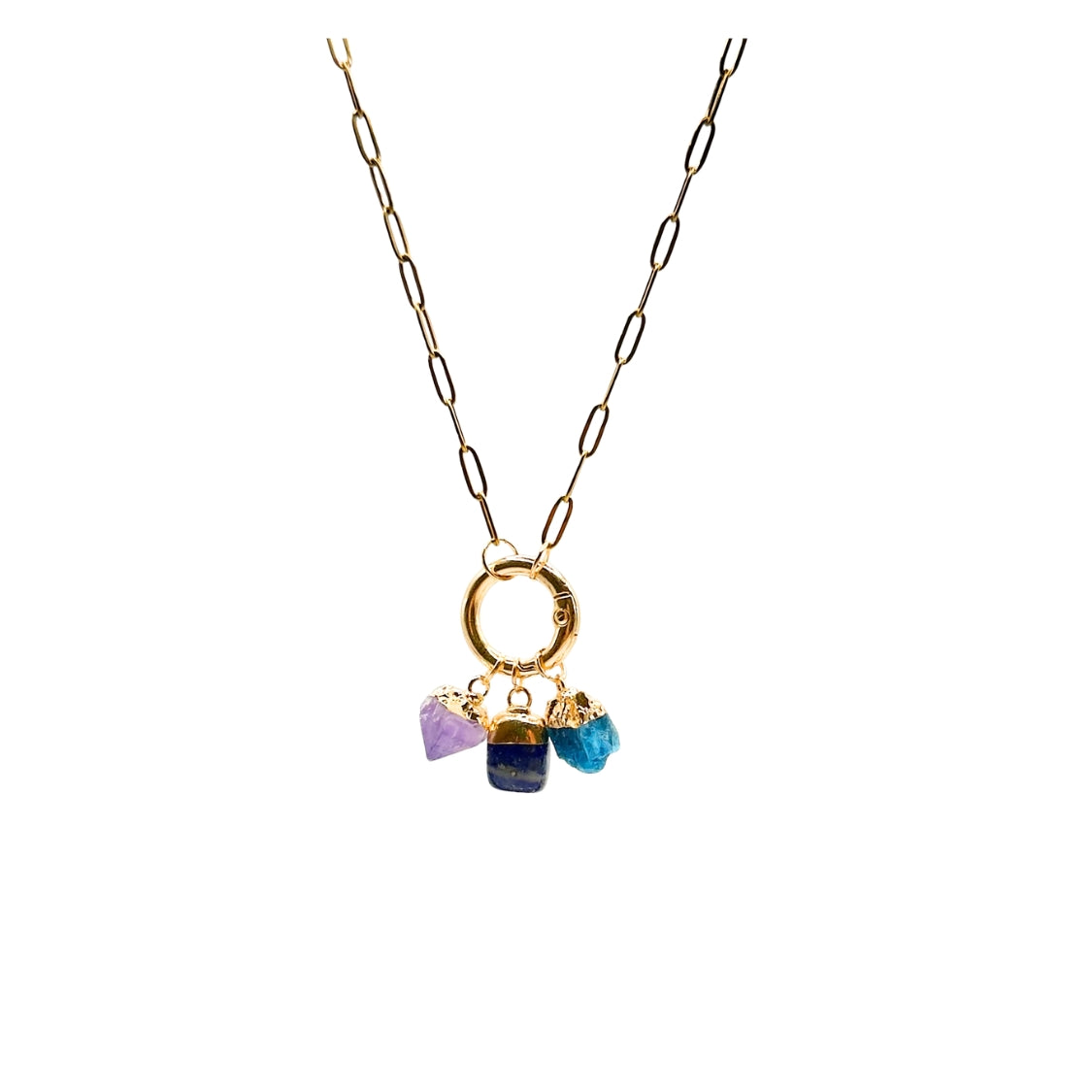 Mayuri's Beads - PISCES Trinity Birthstone Necklace
