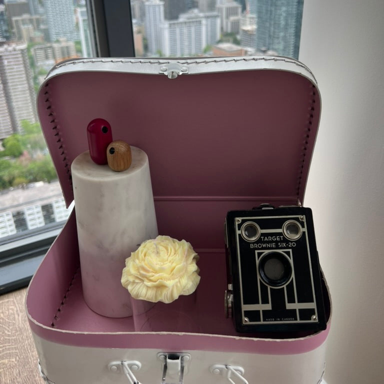 Luciole Candles - Peony Flower Trio