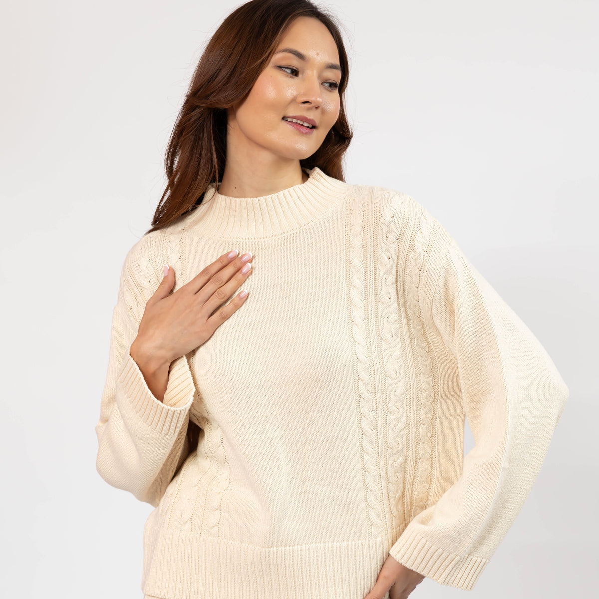 Smash & Tess CHARLIE Cable Knit Sweater
