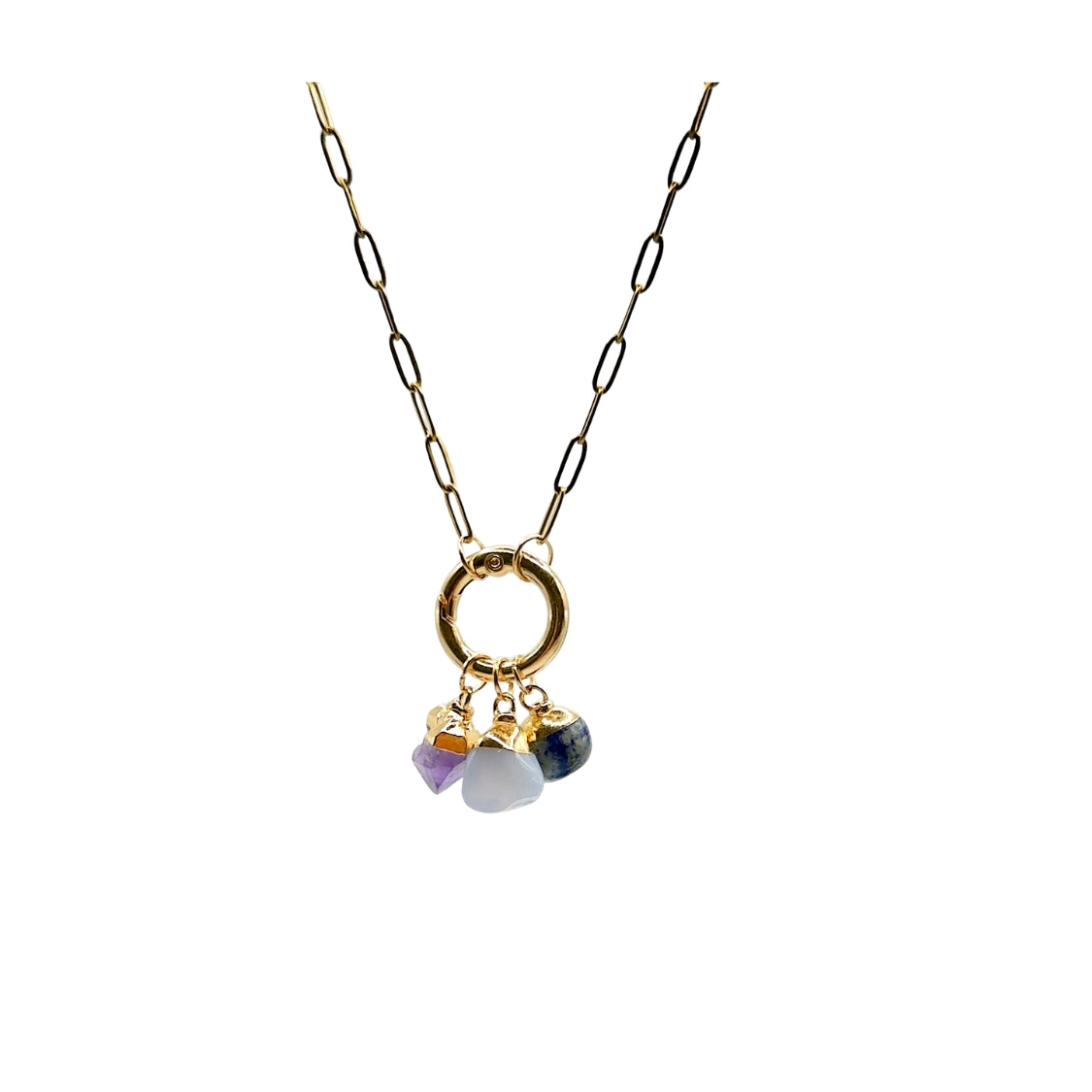 Mayuri's Beads - SAGITTARIUS Trinity Birthstone Necklace