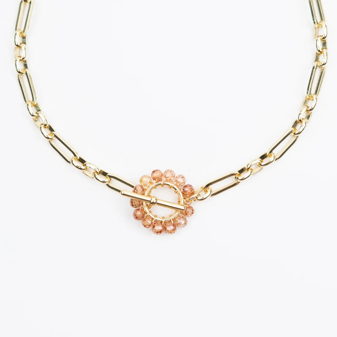 Savuti FOB Necklace - Champagne