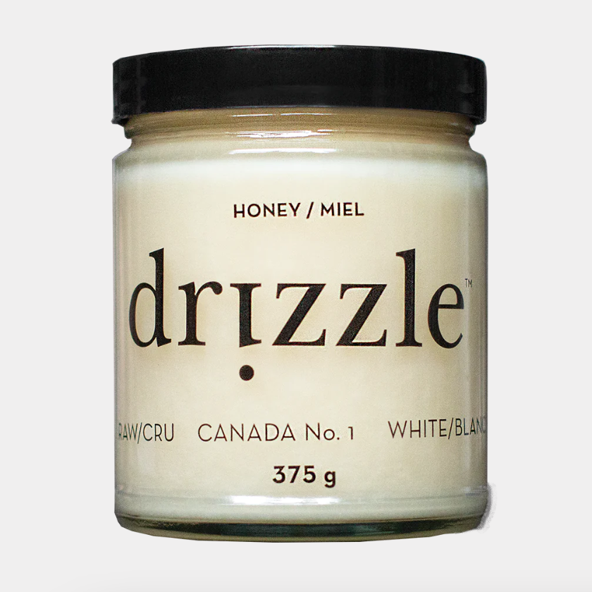 DRIZZLE White Raw Honey 375g