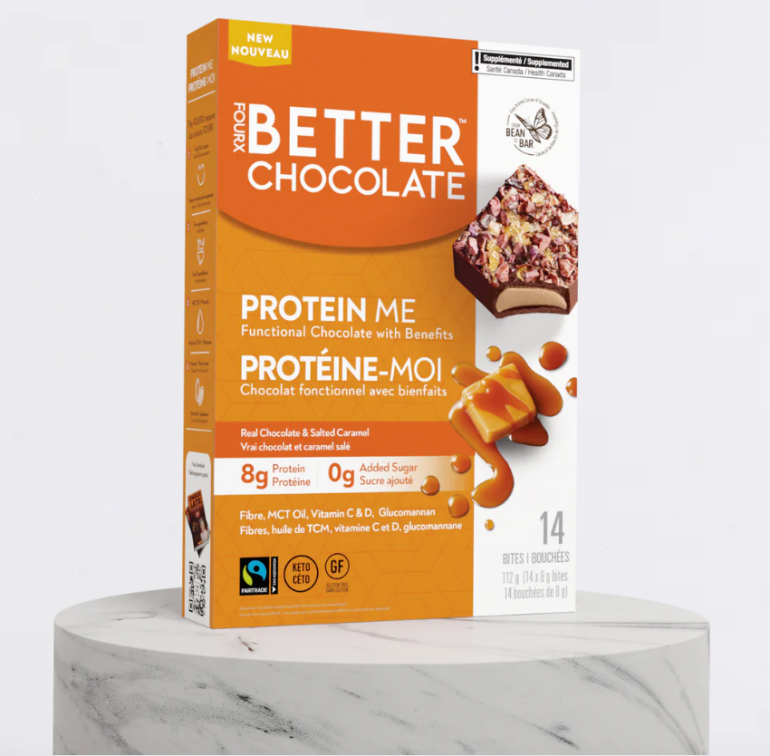 PROTEIN ME Salted Caramel 4X Better Chocolates