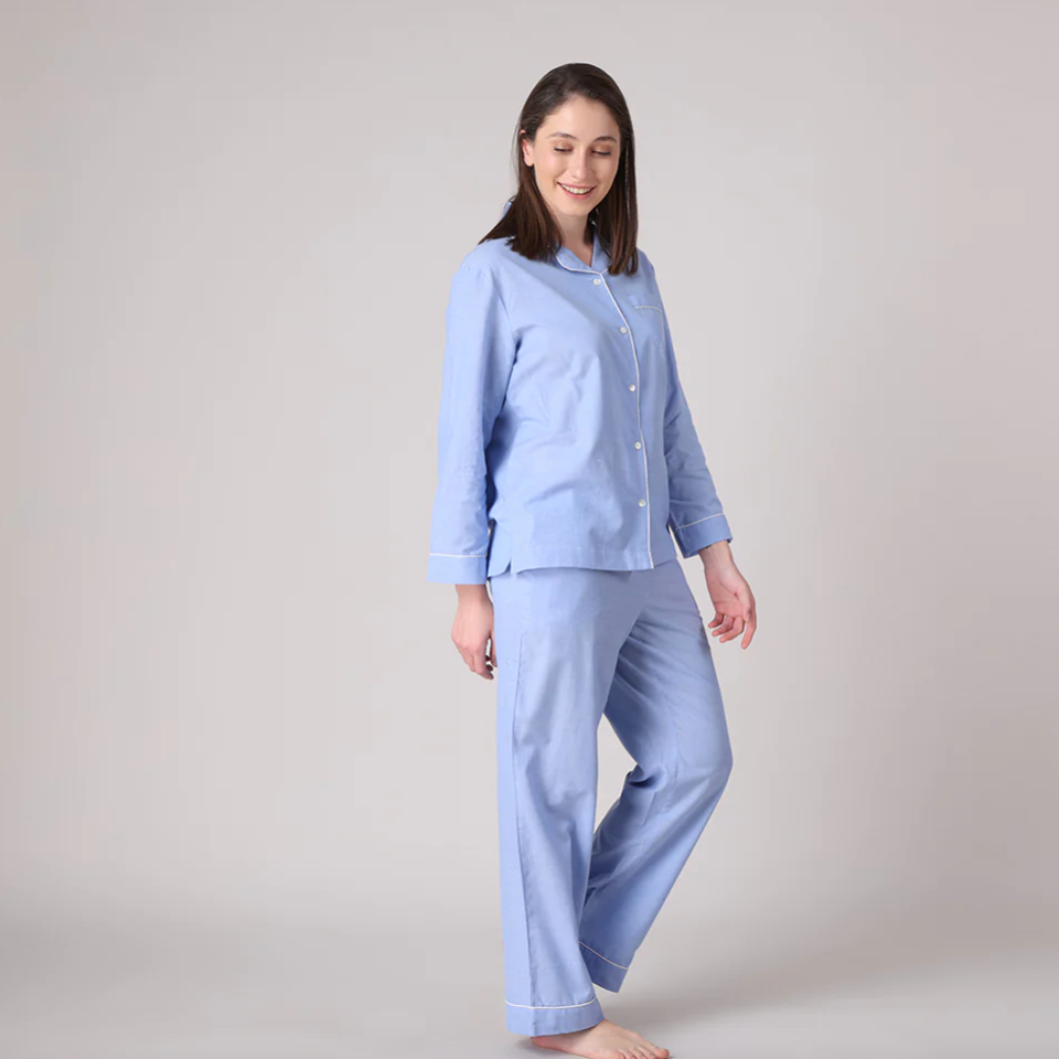 Mahogany CHAMBRAY Pyjama Set