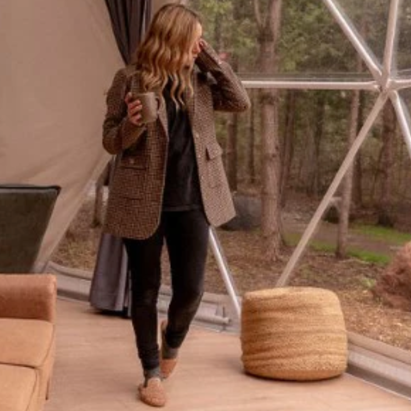 Canoe & Lake Houndstooth Blazer