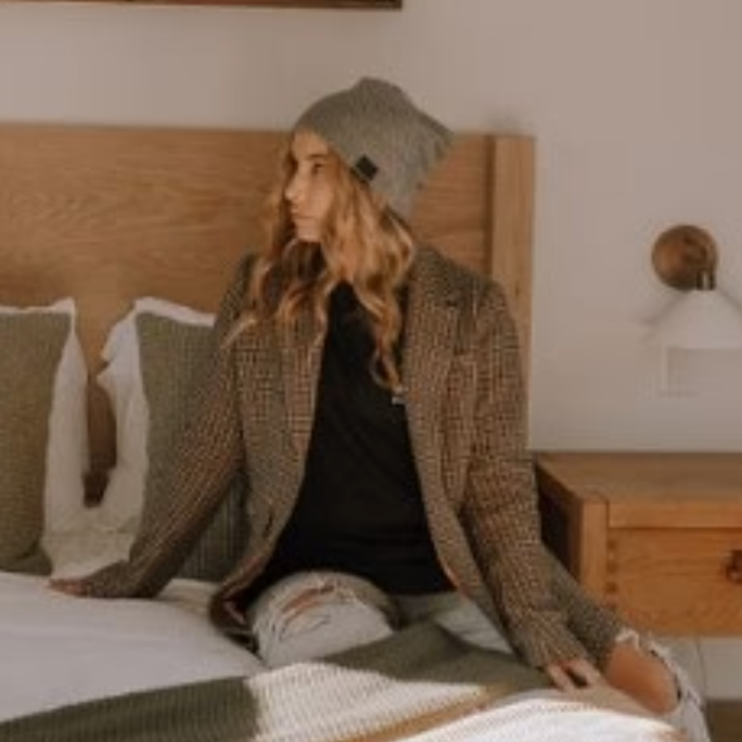Canoe & Lake Houndstooth Blazer